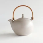 SALIU YUI 祥「結」日本製美濃燒日式茶壺 600ml 灰色 茶壺正面