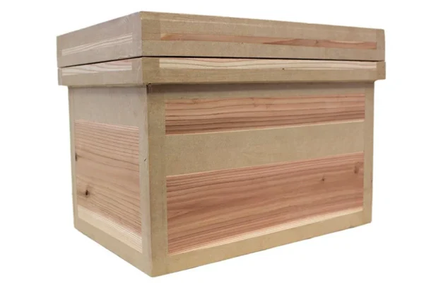 日本靜岡製 木製茶葉箱 - 5kg 容量|高身款