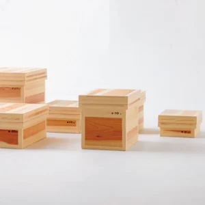 日本靜岡製 低身款木製茶葉箱｜5kg 容量