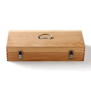 日本製 扁形木製工具收納箱, 正面主圖