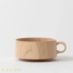 日本木製湯杯 270ml - 楓木 主圖
