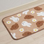 Miffy 米色防滑長地墊 放在地板使用