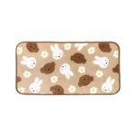 Miffy 米色防滑長地墊 90cm x 45cm 正面