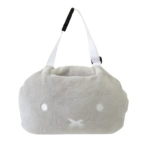 Miffy 米菲 車用掛式絨毛紙巾套|灰色