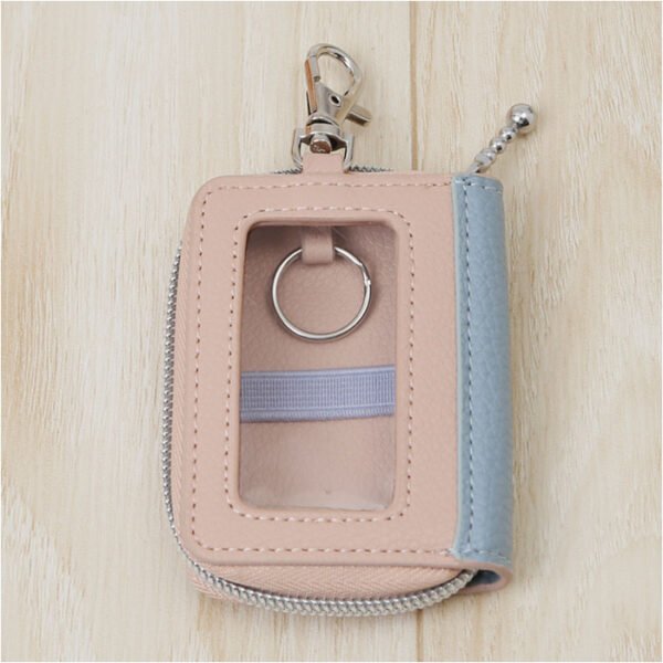 Miffy 書本造型智能鑰匙包 粉紅色背面