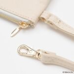 Miffy 刺繡卡套零錢包 - 米色袋扣大特寫