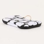 Miffy 表情圖案卡套零錢包 平放側面圖