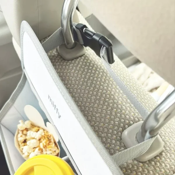 Miffy 可摺式汽車頭枕多功能收納袋