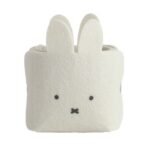 Miffy 絨布筆筒 白色 正面展示