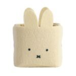 Miffy 絨布筆筒 淺啡色 正面展示