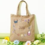 Miffy刺繡花環帆布袋 – 米色