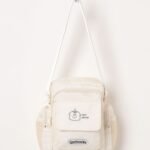 OUTDOOR × Miffy 刺繡斜揹袋 - 米色 正面產品主圖