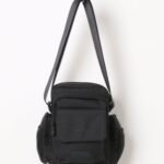 OUTDOOR × Miffy 刺繡斜揹袋 - 黑色 正面產品主圖