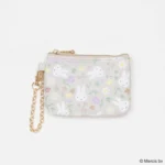 Miffy 花卉卡套零錢包- 杏色 正面