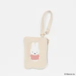 Miffy 刺繡卡套零錢包 - 灰色