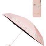 Paul & Joe 全遮光防UV摺疊傘 – 菊花,粉橙 p;ic.10
