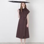 Paul & Joe 全遮光防UV摺疊傘 – 菊花 米白 pic.8