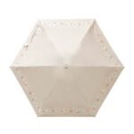 Paul & Joe 全遮光防UV摺疊傘 – 菊花 淺啡 pic.5