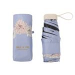 Paul & Joe 全遮光防UV摺疊傘 – 菊花,粉藍 p;ic.1