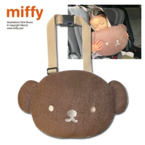 Miffy Boris 汽車用睡枕公仔