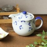 有田燒 藍色小花茶壺 530ml