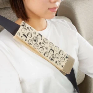 Snoopy 角色頭像安全帶護墊