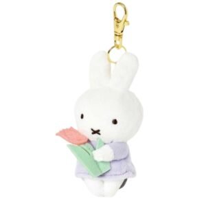 Miffy 公仔掛飾 - 紅色鬱金香