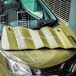 Gordon Miller 可摺式汽車遮光板 130× 55cm - 橄欖綠 4