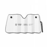 Gordon Miller 可摺式汽車遮光板 130× 55cm - 白色 正面