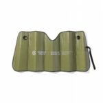 Gordon Miller 可摺式汽車遮光板 130× 55cm - 橄欖綠 正面