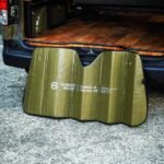 Gordon Miller 可摺式汽車遮光板 130× 55cm - 橄欖綠 3