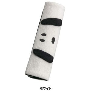 Snoopy 臉安全帶護墊 - 白色