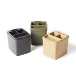 GORDON MILLER 多功能車用垃圾桶 – 帶飲料架 橄欖綠|黑色|黃色