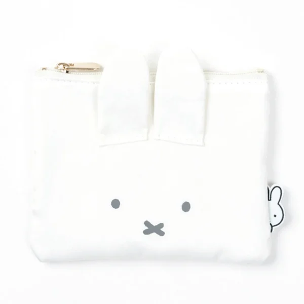 Miffy 長形零錢包 - 白色 Miffy 臉