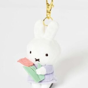 Miffy 公仔掛飾 - 紅色鬱金香