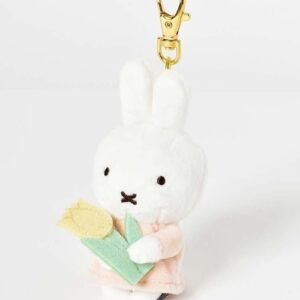 Miffy 公仔掛飾 - 黃色鬱金香