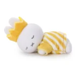Miffy 70週年熟睡公仔 7cm - 黃色條紋裙子