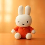 Miffy 公仔 (36cm) - 橙色衫款