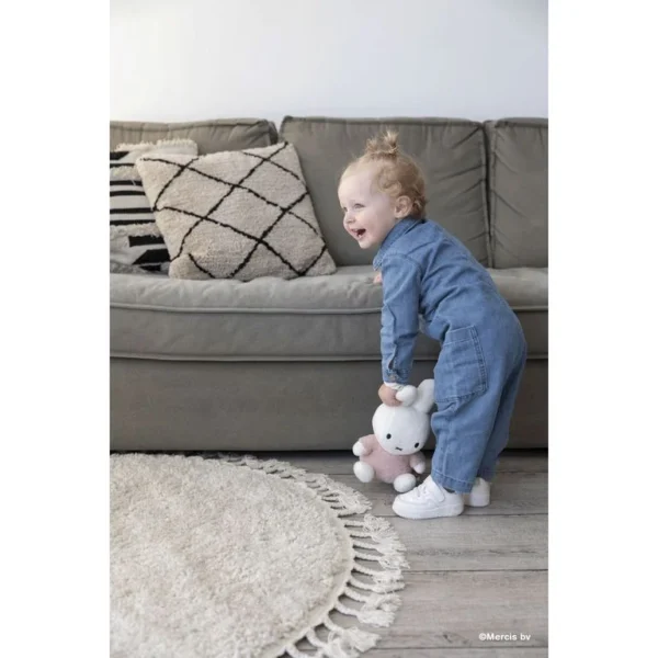 Miffy 嬰兒公仔 - 灰藍色-粉紅色
