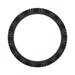 Miffy 防滑方向盤套 黑色大頭圖案款正面展示