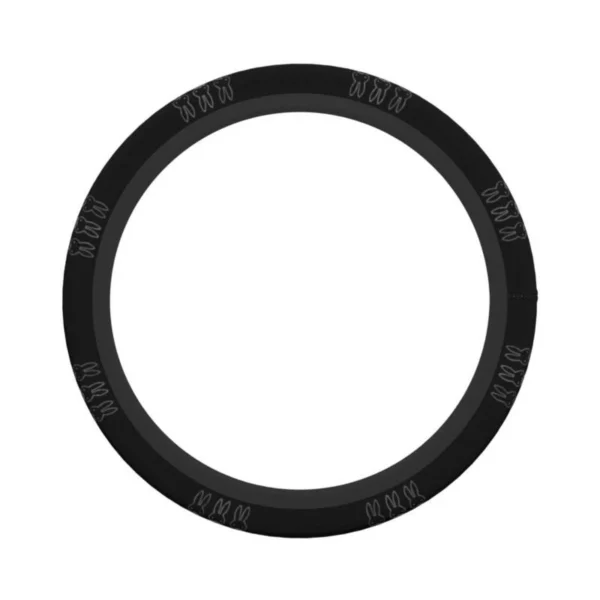 Miffy防滑方向盤套 黑色 正面展示