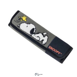 Snoopy 安全帶護墊 - Snoopy & Woodstock