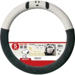 日本 Bonform Snoopy 臉方向盤套 - 白色 產品主圖