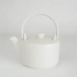 日本製 SALIU 緣 土瓶急須 400ml - 白