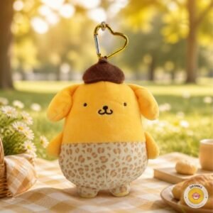 Sanrio 布甸狗曬黑公仔掛飾