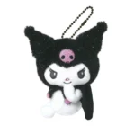 Sanrio Kuromi 天使系列黑色公仔吊飾
