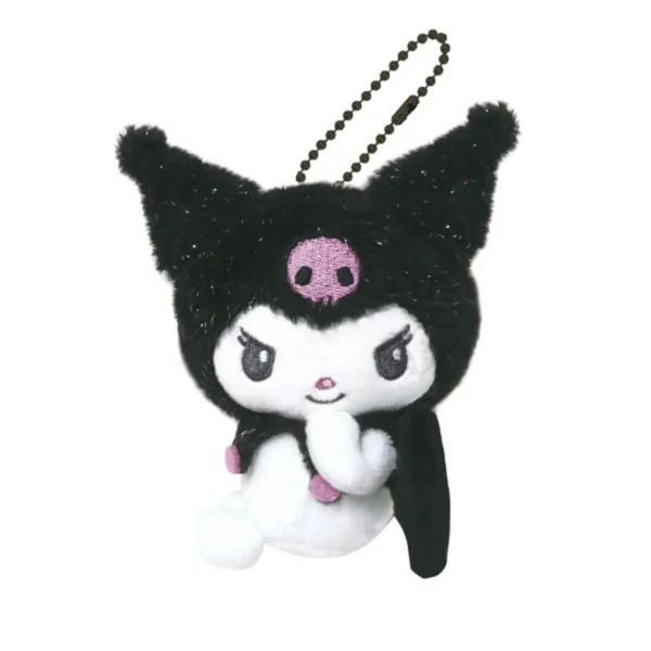 Sanrio Kuromi 天使系列黑色公仔吊飾
