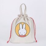 Miffy 保冷抽繩袋 - 白色|藍色