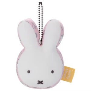 Miffy 大頭粉紅色花卉邊框掛飾