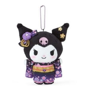 Sanrio Kuromi 紫色和服公仔吊飾